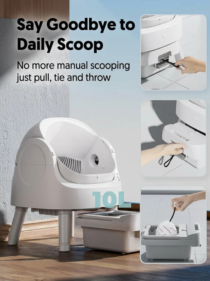 Smart Automatic Self-Cleaning Cat Litter Box