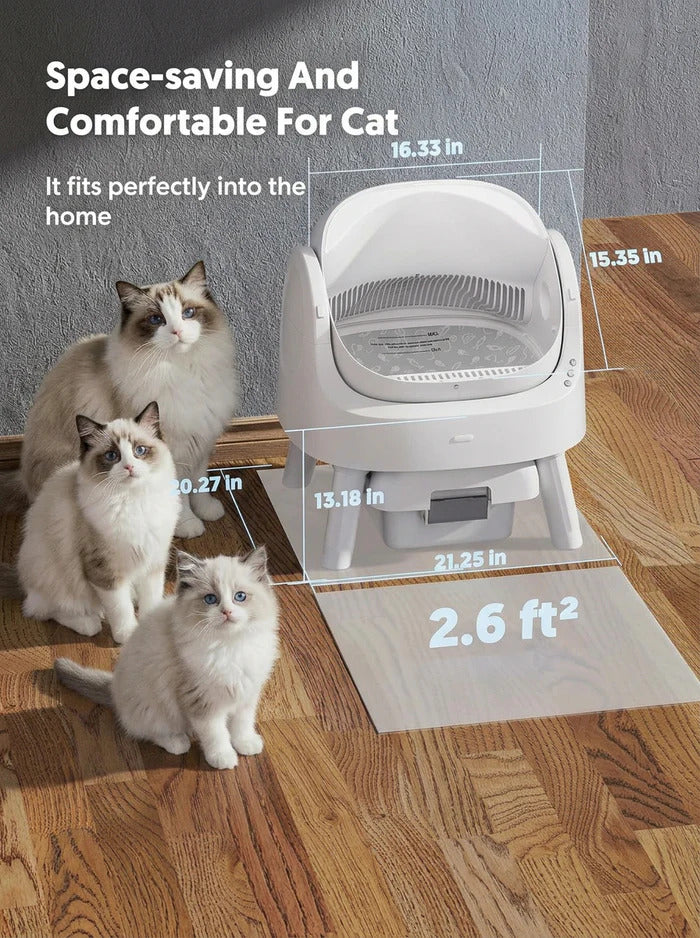 Smart Automatic Self-Cleaning Cat Litter Box